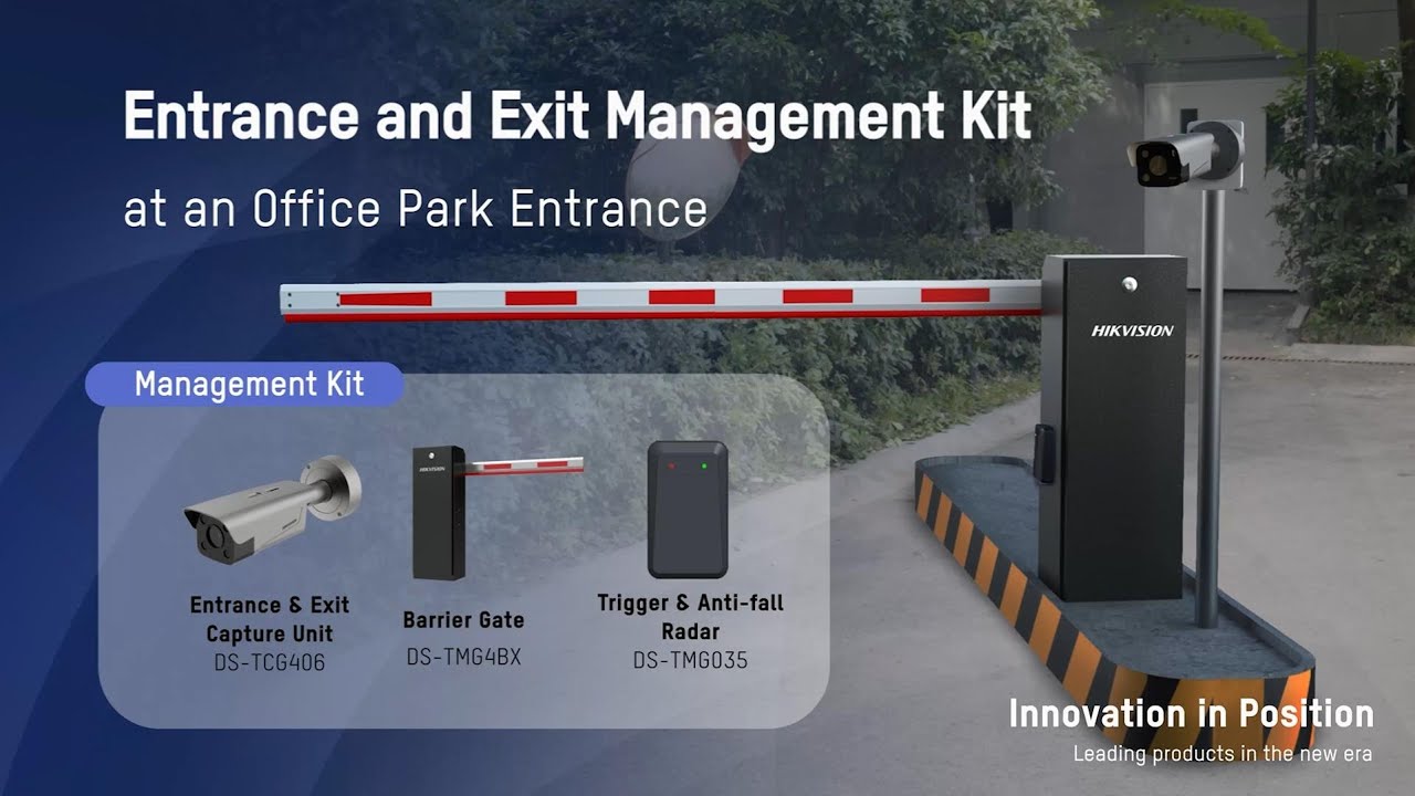 The Entrance and Exit Management Kit in Action - Office Park Entrance