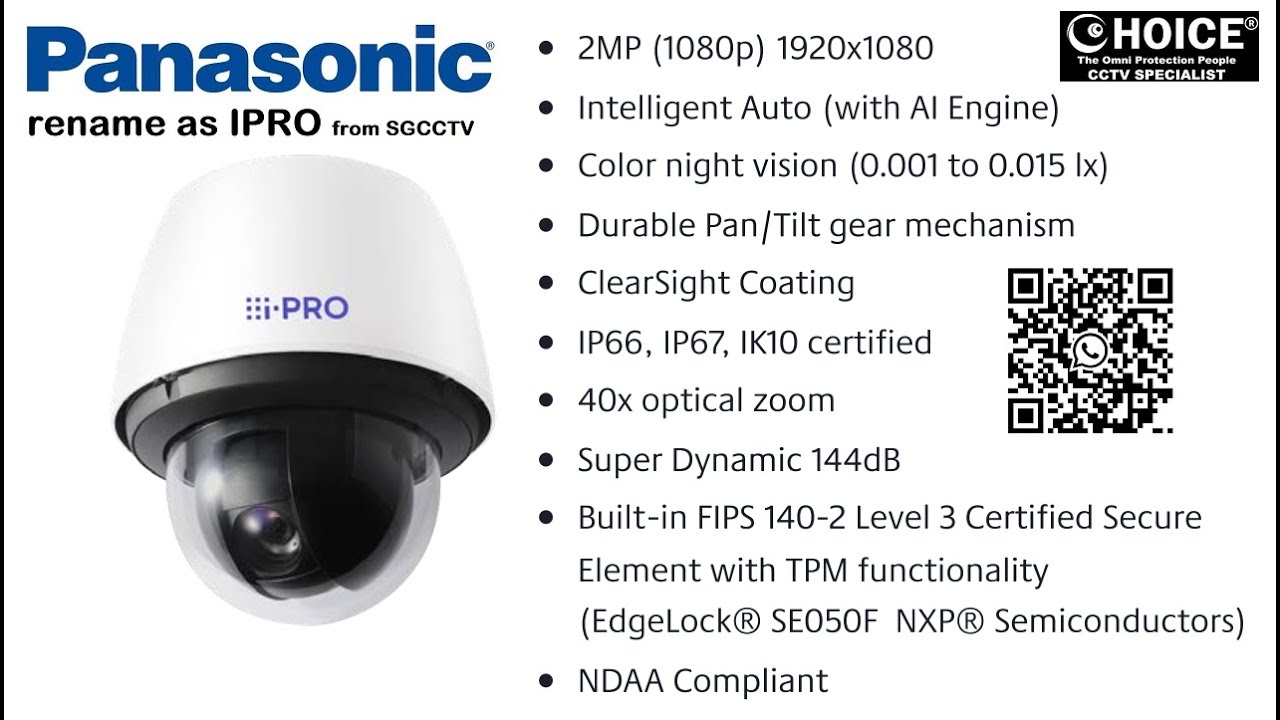 IPRO PANASONIC CCTV NVR SECURITY SYSTEM JAPAN 4CH 8CH 16CH H.265 POWER OVER ETHERNET POE