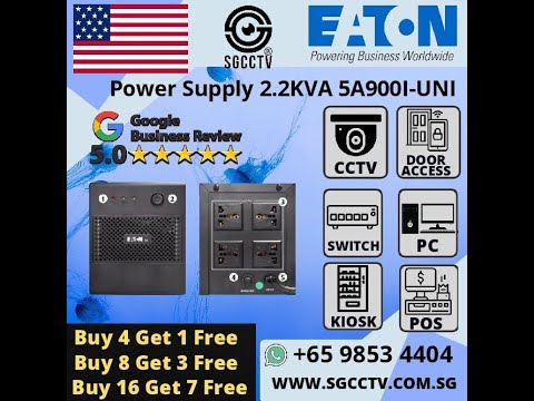Eaton 5P 650i Automatic Voltage Regulation Remote Management Capability High Efficiency LCD Display