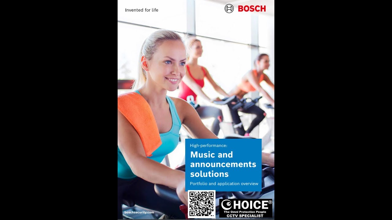 Bosch Security Plena Installation BOSCH PLENA VOICE ALARM Power amplifier SGCCTV SECURITY PACKAGE