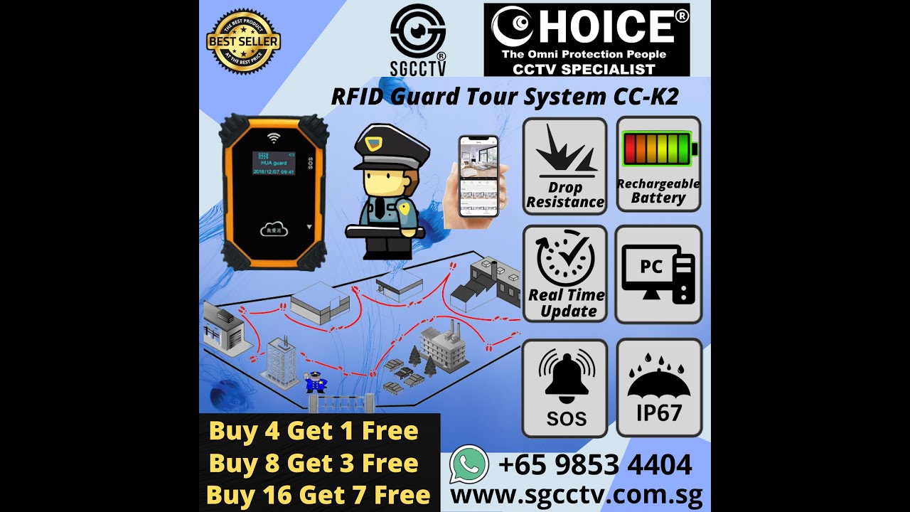 Guard Tour Patrol CC K2 Software Download Guard Patrol Monitoring Security Guard Patrol System.