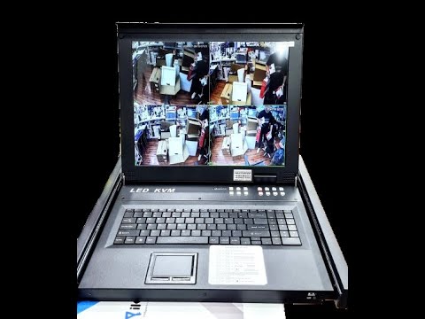 KVM Switch Server Screen MT 1708UL 8 Port VGA HDMI USB 17 19 inch Budget Economy English Docking