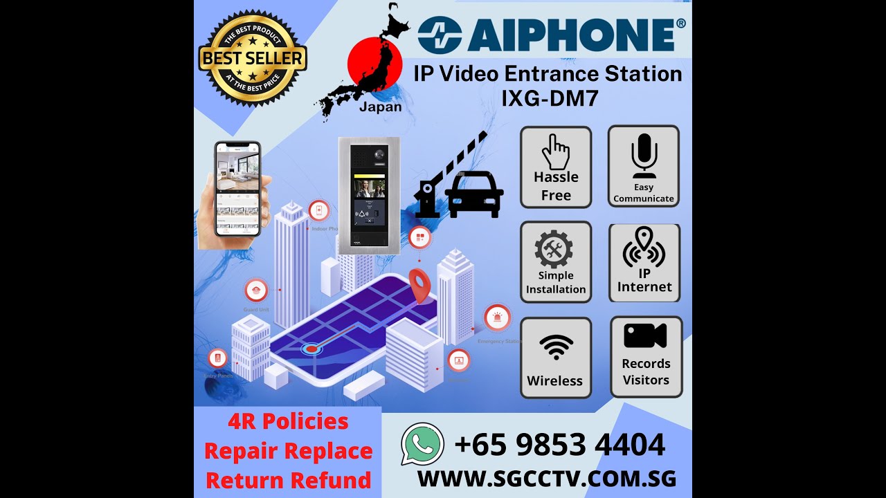 AIPHONE IXG Commercial IP Video Intercom INTRO