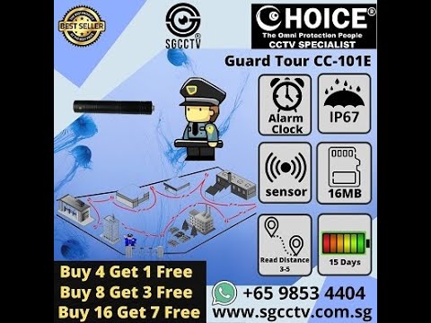 Guard Tour Patrol CC 101E Software Download Guard Patrol Monitoring Security Guard Patrol System.