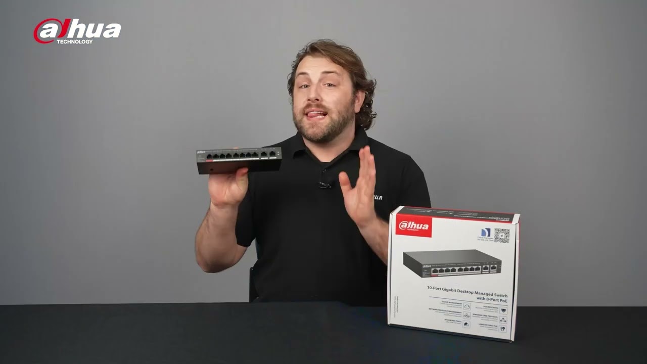 New Dahua PoE Cloud Managed Switch