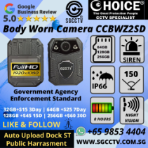 CCTV Singapore Hikvision Dahua Uniview Security System Installation Video Intercom System CCTV Camera Repair Credit Card Installment Plan 41 Body Worn Camera CCBWZ2SD Police Body Worn Cheapest Top 10 Best Body Cameras Comparison Rental For Sales Repair BWC Camera