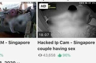 Home Cams Hacked Singapore Stolen Footage sold on Pornographic sites. Singapore Home Videos CCTV Store Sim Lim Square