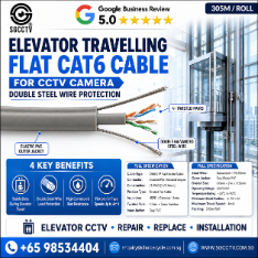 Lift Travelling Cable Cat6 Factory Direct Best Price Property Management Facility Management Lifts Maintenance Elevator Servicing Dual Galvanized Steel-Wire