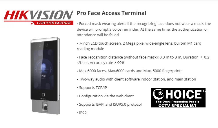 HIKVISION Face Recognition DS-K1T321MFX Security System Supplier FACIAL RECOGNITION TERMINAL ACCESS CONTROL TIME ATTENDANCE CONTACTLESS READER OFFICE SHOP STORE