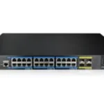 Gigabit Switch 24Ports PoE UTP7624GE-POE-L3 UTEPO Managed Switch Ethernet Web network management and PoE management L3 Management Multicast Management