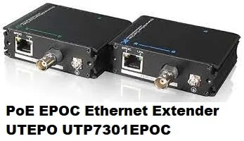 PoE (EPOC) Ethernet Extender UTP7301EPOC high quality Economical Price solve problems short HD IP transmission distance Singapore Security System SGCCTV Repair