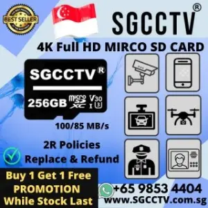 Micro SD Cards Promotion SGCCTV One For One Free 2R Policies Replace and Refund for Security Camera Body Worn Camera IP Camera Trade Mark Registered SGCCTV