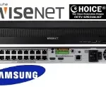 WISENET 16CH 20TB NVR XRN-1630S 16 PoE Ports to Cameras Samsung rename Wisenet Hanwha Military Sensitive Office Home Mall Government Agency CCTV Camera NVR