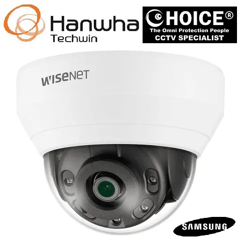 WISENET 4MP CCTV DOME QND-7012R South Korea Samsung HANWHA Techwin Military Sensitive Office Home Mall Government Agency China CCTV Camera Security System