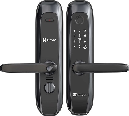 EZVIZ Smart Lock L2 IOT Home Office Showroom Digital Lock for Home Smart Fingerprint Lock Keyless entry fingerprint Touchpad Password RFID Built-in Doorbell
