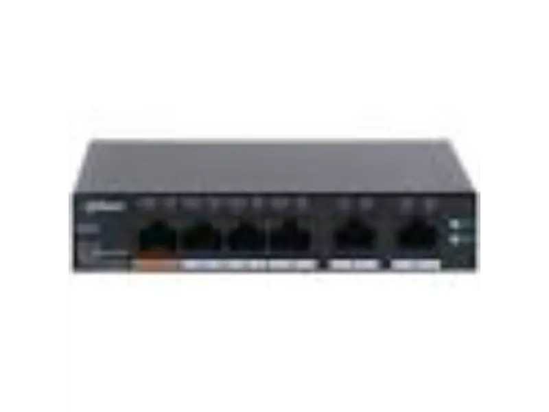 DAHUA DH-CS4006-4GT-60 6-Port Cloud Managed Gigabit Switch Remote Cost-Effective Network Management Power over Ethernet (PoE) Remote Management