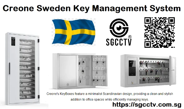 Creone Sweden Key Management System Electronic Key Management System Property Management Companies Key Management Cabinet Security Guard Agencies Singapore