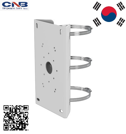 CNB KOREA PTZ POLE MOUNT APE331 Sturdy Construction Adjustable Design Integrated Cable Management Compatibility KOREA SECURITY SYSTEM CCTV Camera Installation Singapore