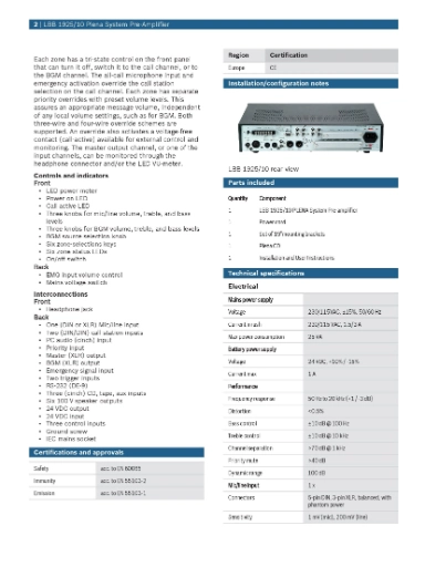 BOSCH PLENA SYSTEM PRE-AMPLIFIER LBB1925-10 6-ZONE Power amplifier Security Package Public Address PA SYSTEM Repair Service 8 BOSCH PLENA SYSTEM PRE-AMPLIFIER LBB1925-10 6-ZONE Power amplifier SGCCTV Security Package Public Address Installation Singapore PA SYSTEM Repair Service