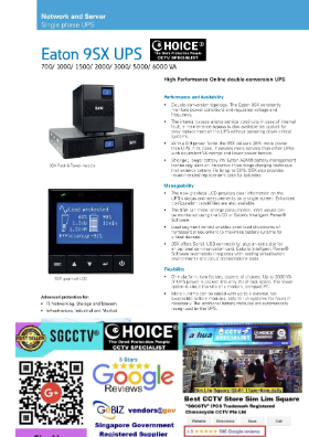 Eaton Uninterrupted POWER SUPPLY 20KVA 9SX20KPM 9SX 20kVA MBP20KPDU Maintenance NETWORK-M3 Gigabit BEST Backup Power