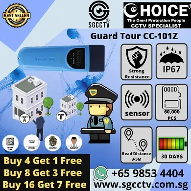 Guard Tour Patrol CC 101Z Software Download Guard Patrol Monitoring Security Guard Patrol System How to Keep Estate Safe Oversee patrol routes activities Ensure Guards On Time Real Time Location CCTV Singapore CCTV Camera Singapore