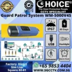 Guard Tour Reader WM-5000V4S Flashlight Security Guard Tour System Drive-free magnetic USB IP67  Various States Clearly Visible Guard Tour System