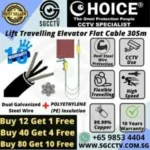 Lift Travelling Cable Cat6 Factory Direct Best Price Property Management Facility Management Lifts Maintenance Elevator Servicing Dual Galvanized Steel-Wire