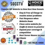 Fastest Response SSD Hosting Transfer WordPress website to a new host OR to new domain