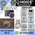 Video Door Bell Wireless Motion Detect Cloud Storage Night Vision Mobile App EZVIZ DP1 - Free Installation*