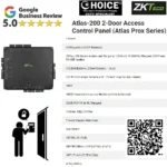 ZKTeco Access Control Panel Atlas-400 Door Controller Box Access Control System Biometric Door Access System Security Access Control Web Base Application