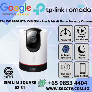 TP-LINK TAPO WIFI CAMERA C225 TC71 TC74 Pan Tilt AI Home Security Wireless Camera CCTV Security Cameras Singapore Repair NEW 1 TP-LINK TAPO WIFI CAMERA C225 TC71 TC74 Pan Tilt AI Home Security Wireless Camera CCTV Security Cameras Singapore Repair NEW