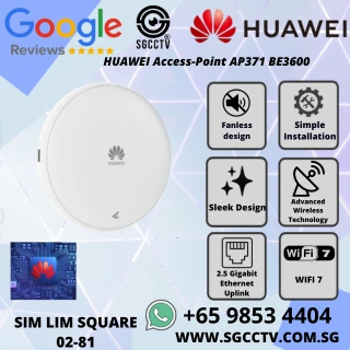 HUAWEI Access Point AP371 BE3600 Wi-Fi 7 dual-band 2.5GE SINGAPORE Access Point Repair & Replace High Speed Router Wireless NEW HZ 1 HUAWEI Access Point AP371 BE3600 Wi-Fi 7 dual-band 2.5GE SINGAPORE Access Point Repair & Replace High Speed Router Wireless NEW