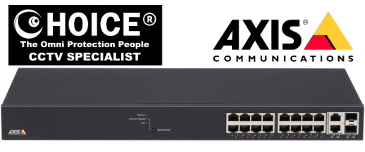 AXIS Network Switch T8516 PoE-Plus Lightfinder Forensic Cybersecurity CCTV Store Security System Singapore AXIS Camera Repair Replace