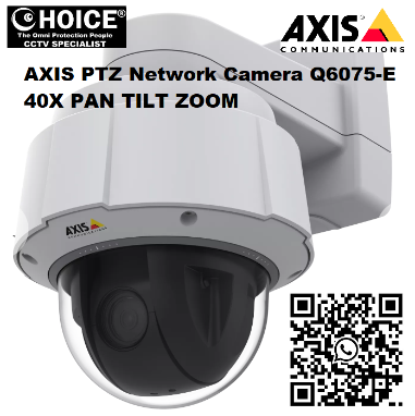 AXIS PTZ Network Camera Q6075-E 40X PAN TILT ZOOM Trusted Platform Module TPM  FIPS Certified Security Breach Camera Repair Replace