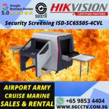 HIKVISION Security Screening X-Ray ISD-SC6550S-4CVL X-ray Machine Transport Stations X Ray Baggage Scanner Embassies Airports Terminal