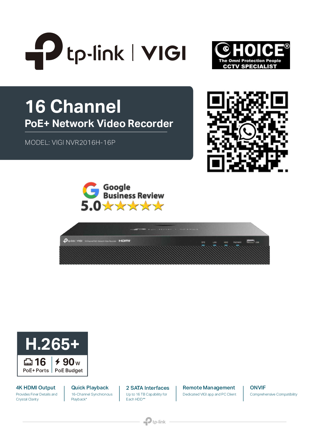 TP-LINK VIGI 16CH NVR2016H-16P 4K HDMI Video Output 24/7 Continuous Recording Two-Way Audio CCTV Camera Singapore Repair Upgrade 23 TP-LINK VIGI 16CH NVR2016H-16P 4K HDMI Video Output 24/7 Continuous Recording Two-Way Audio CCTV Camera Singapore Repair Upgrade - Image 23