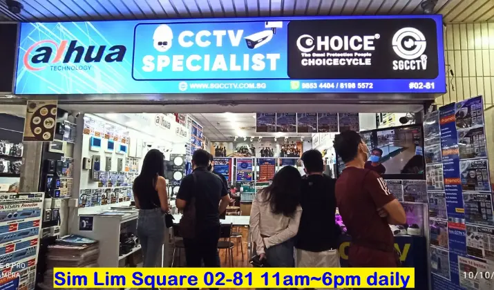 DAHUA 4MP 4X-ZOOM DH-SD22404DB-GNY Starlight WizSense PTZ Camera Construction Renovation CCTV Camera Repair Replace Singapore
