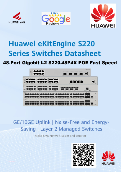 HUAWEI SWITCH 48-Port Gigabit L2 S220-48P4X POE Fast Speed Switch BEST SWITCH BRAND SINGAPORE SWITCH Repair Upgrade NEW