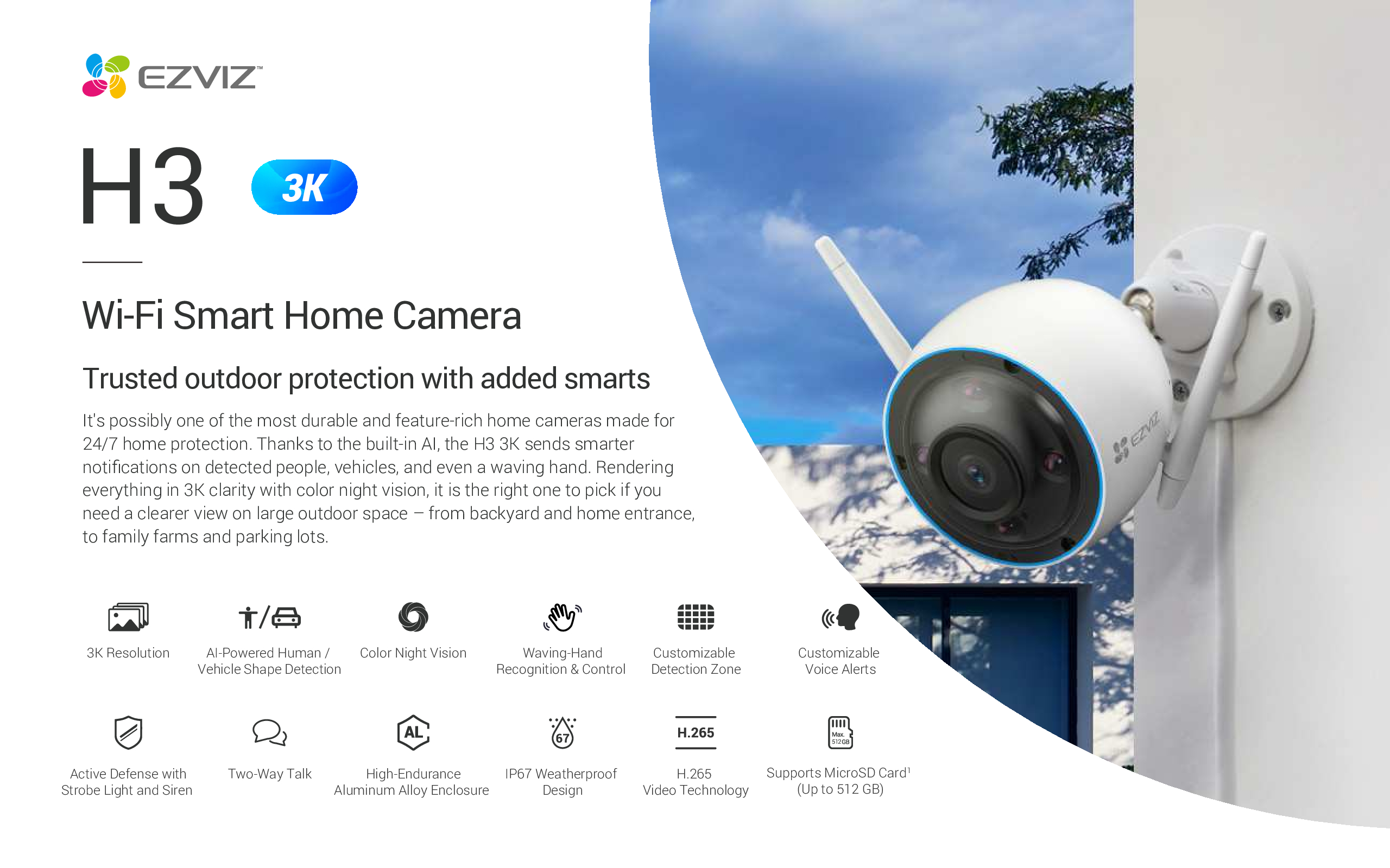 EZVIZ WIFI camera H3C C3W Outdoor WIFI IP Camera Night Vision CCTV Singapore Security System SGCCTV Wireless IP Camera Repair 8 EZVIZ WIFI camera H3C C3W Outdoor WIFI IP Camera Night Vision CCTV Singapore Security System SGCCTV Wireless IP Camera Repair - Image 8
