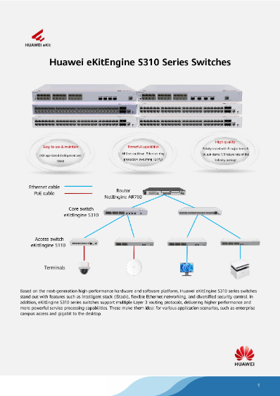 Huawei 24-Port Gigabit L2+ PoE Managed Switch NEW