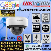 UNV UNIVIEW NVR504-B Series4 HDDs 16-CH 1U Network Video Recorder 16/32-channel input Up to 16 Megapixels resolution recording NEW DBΒ 5 HIKVISION IPC Dome DS-2CV2121G2-IDW WIFI 2MP MIC Security System Singapore HIKVISION SERVICE Centre Sim Lim Square CCTV Store