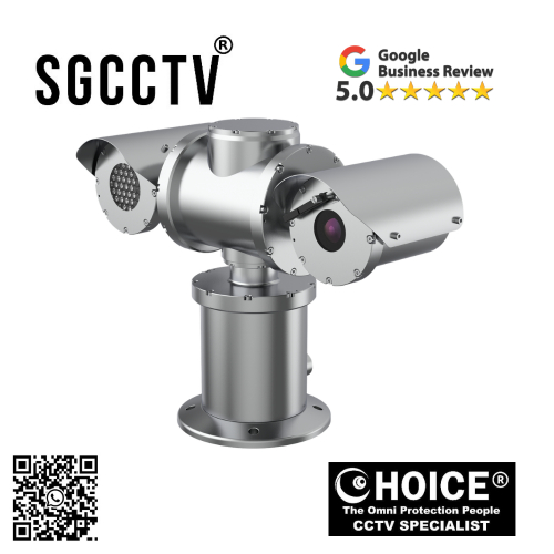 Hanwha Wisenet TNU-6324ER 2M Explosion-proof IR Camera 200m IR Viewable LengthIP67, IK10 Rated Stainless 316L, Built-in wiper NEW