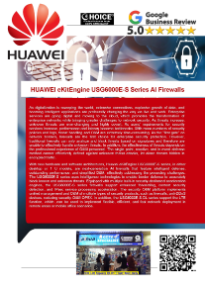 HUAWEI AI-USG6000E-S03-AC Firewalls eKitEngine SWITCH Cyber Security Patching Hardening Close Ports Top Security Firewall Switch Router