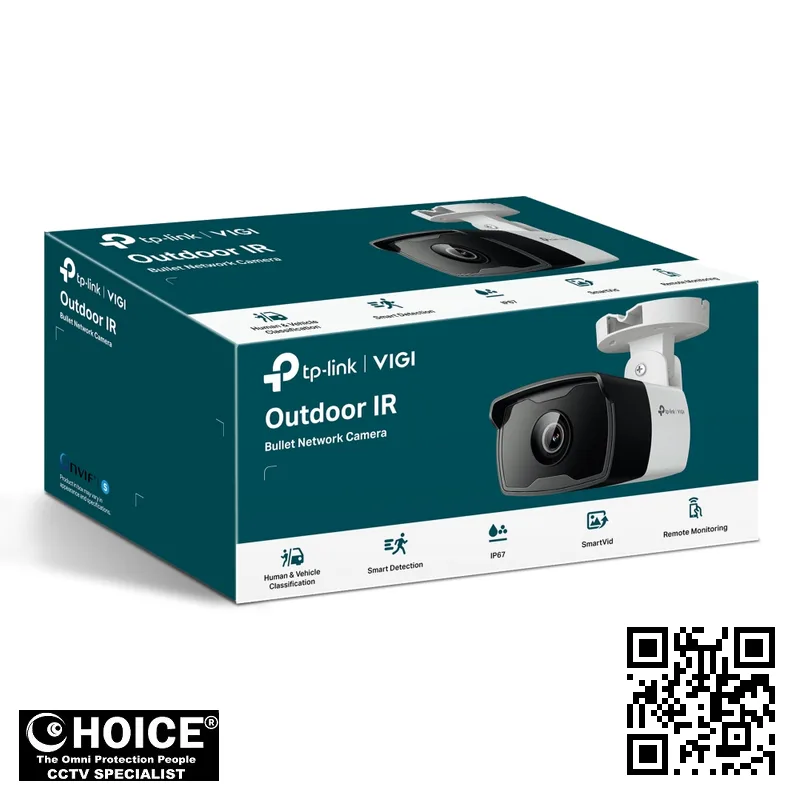 TP-Link VIGI C330I Singapore VIGI 3MP Outdoor IR Bullet Network Camera