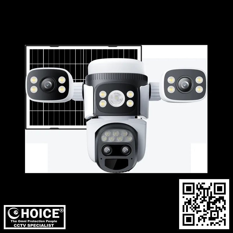 CB621ZS-TZ | 3MP Multi-Screen PTZ Camera - Wire-Free Solar Power, 10X Zoom & 360° View 2 VStarcam CB621ZS-TZ Security Camera