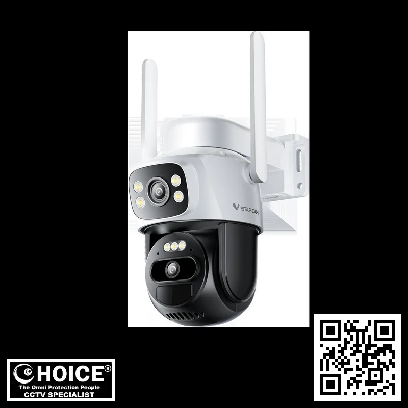 CB622DR-TZ | 2MP Battery Solar Camera - 360° View, Auto Zoom Linkage & Easy Installation 2 VStarcam CB622DR-TZ Security Camera