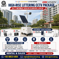 HIKVISION DS-2CD1083G2-LIU 8MP Smart Hybrid Light IP67 Bullet Network Camera HIGH RISE LITTERING CCTV Package NEA Fine Litter Bug