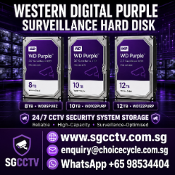 WESTERN DIGITAL 8TB WD85PURZ 10TB WD102PURP 12TB WD122PURP HARD DISK PURPLE Surveillance Security System CCTV Storage