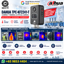 DAHUA TPC-KF2241-T Thermal Camera Singapore 4MP 256×192 VOx Thermography 550°C Electrical Cabinet Hotspot Temperature Monitoring 1 DAHUA TPC-KF2241-T Thermal Camera Singapore 4MP 256×192 VOx Thermography 550°C Electrical Cabinet Hotspot Temperature Monitoring