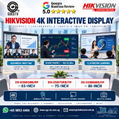 HIKVISION DS-D5B65RB/FP DS-D5B75RB/FP DS-D5B86RB/FP Interactive Display Singapore 4K Interactive Flat Panel Classroom Whiteboard 1 HIKVISION DS-D5B65RB/FP DS-D5B75RB/FP DS-D5B86RB/FP Interactive Display Singapore 4K Interactive Flat Panel Classroom Whiteboard